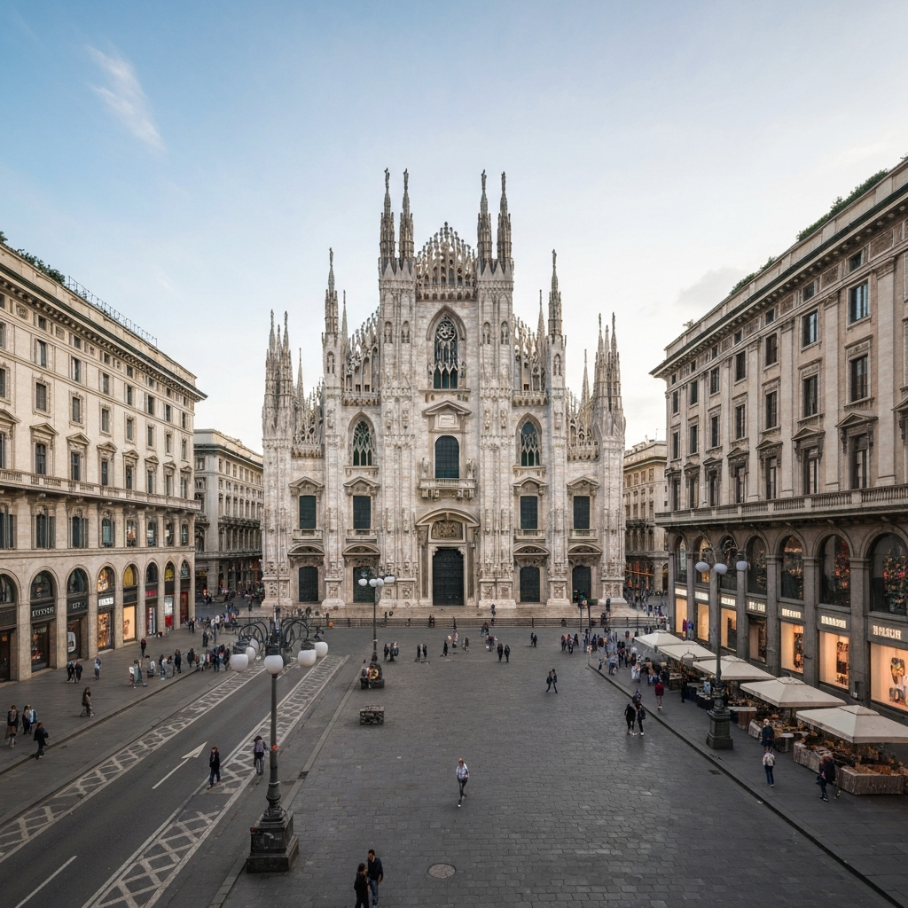 Athens to Milan Private Jet Route