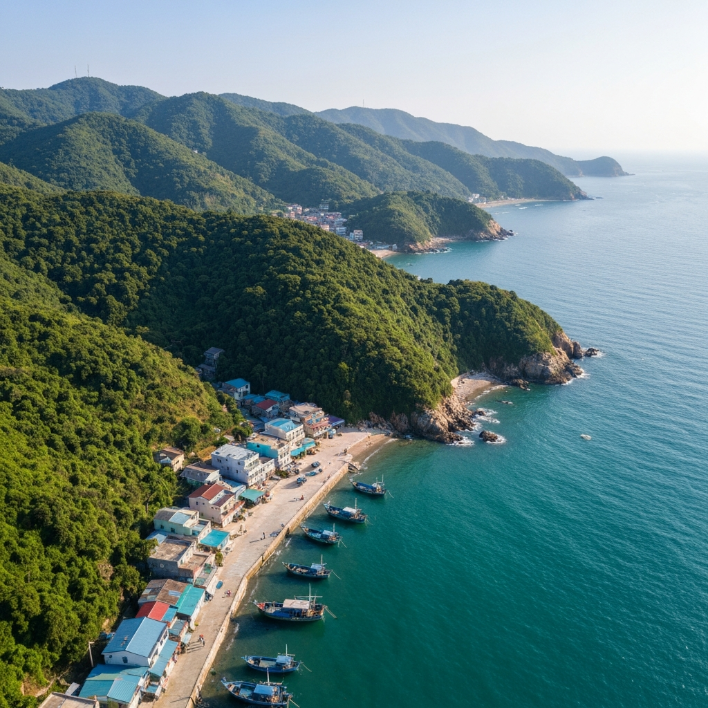 Leizhou Peninsula aerial