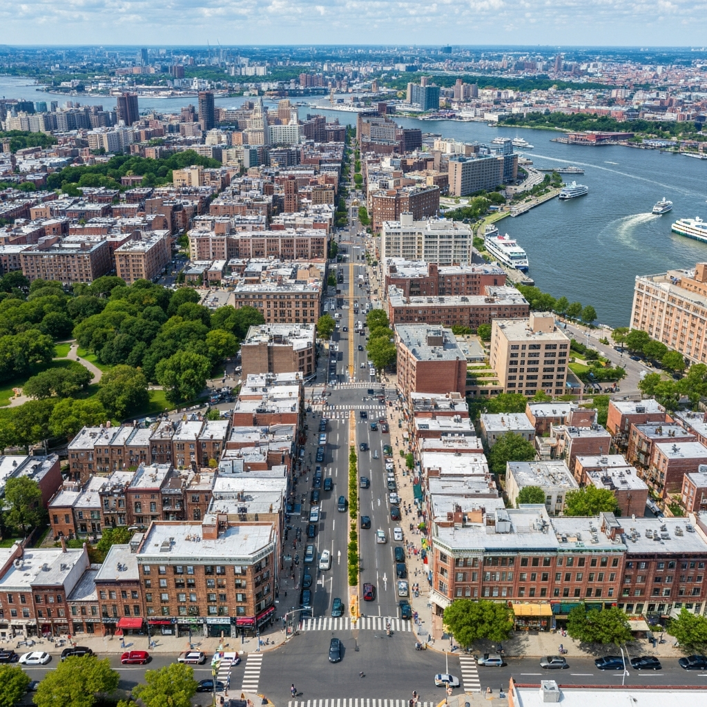 Queens aerial view