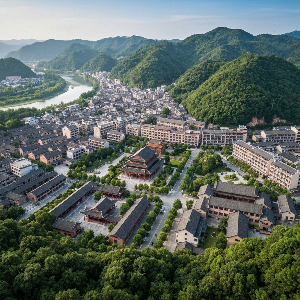 Xinpu City view