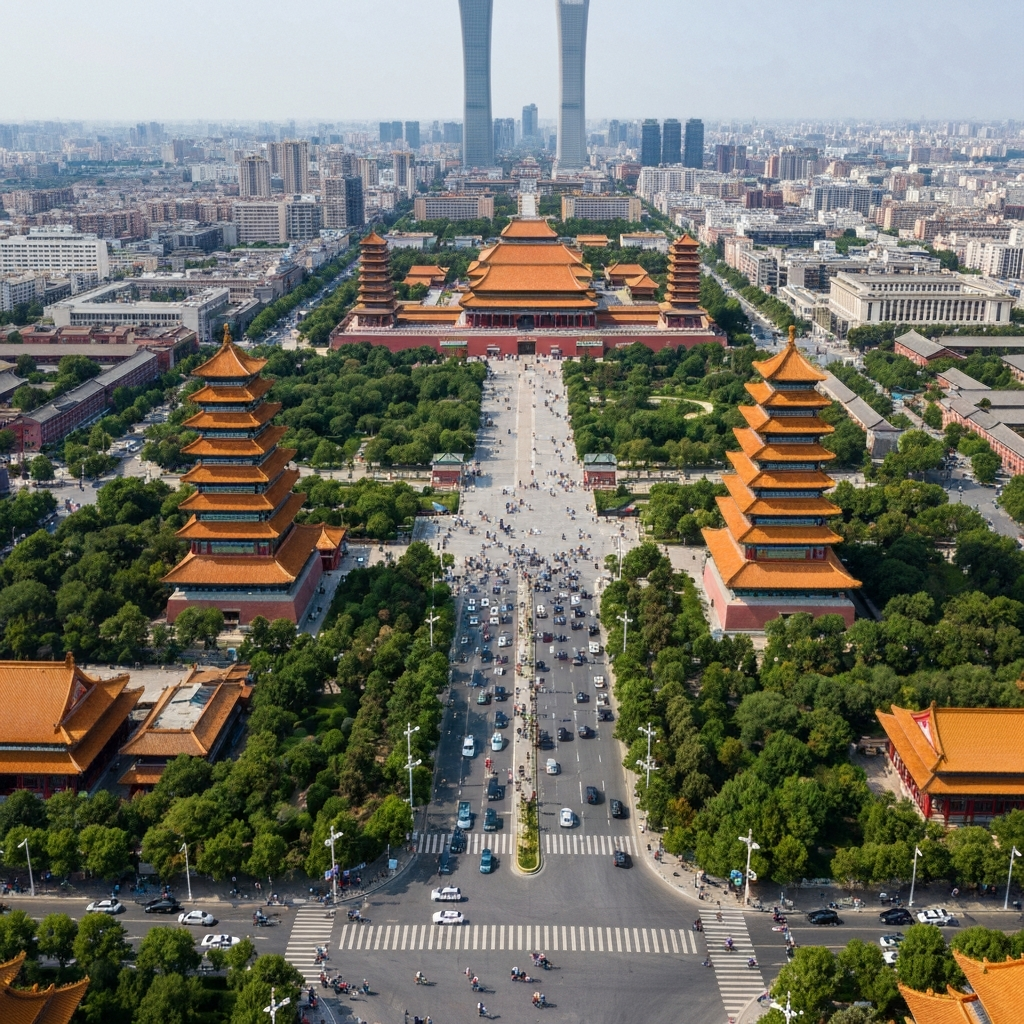 Beijing skyline