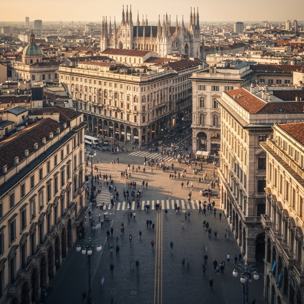 Milan to Rome private jet in flight