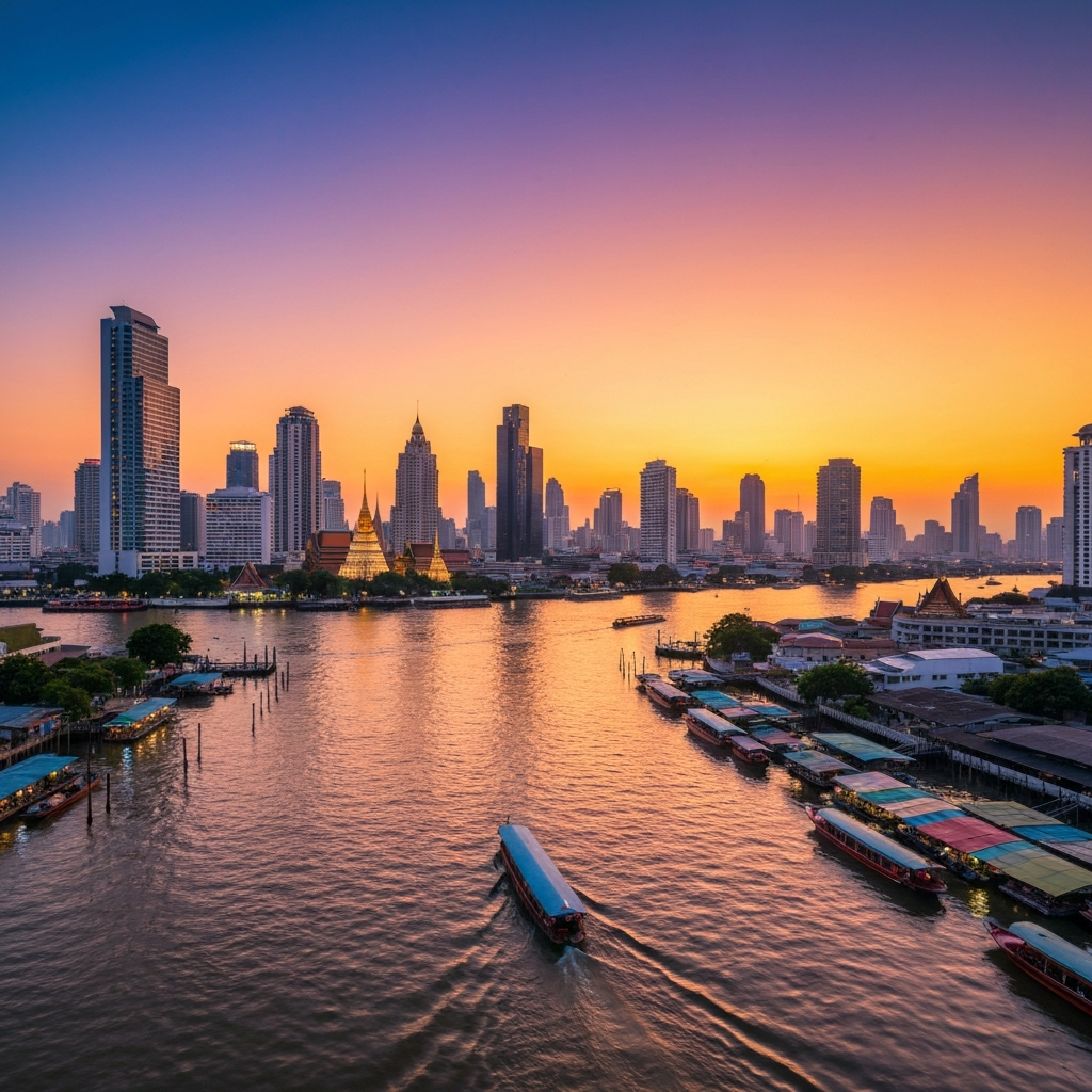 Private Jet on Bangkok to Singapore Route