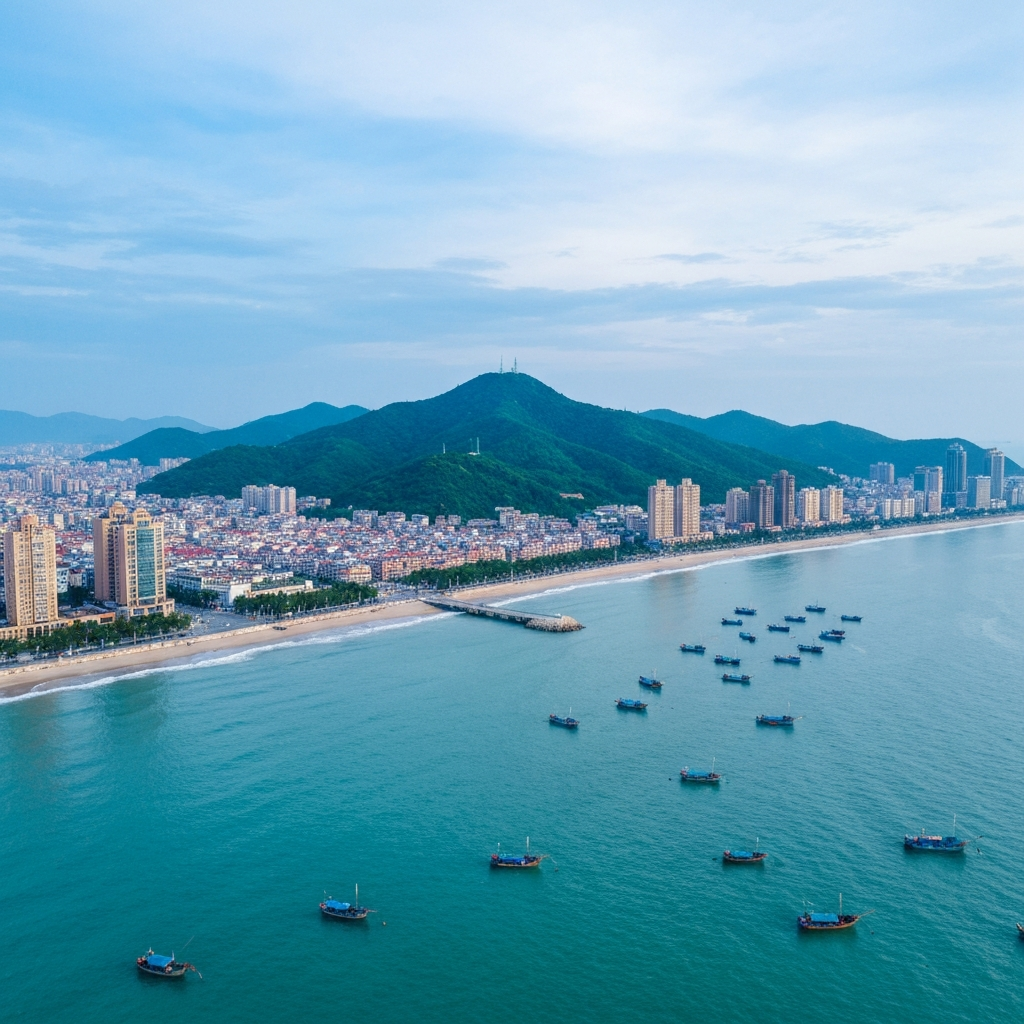 Weihai coastline