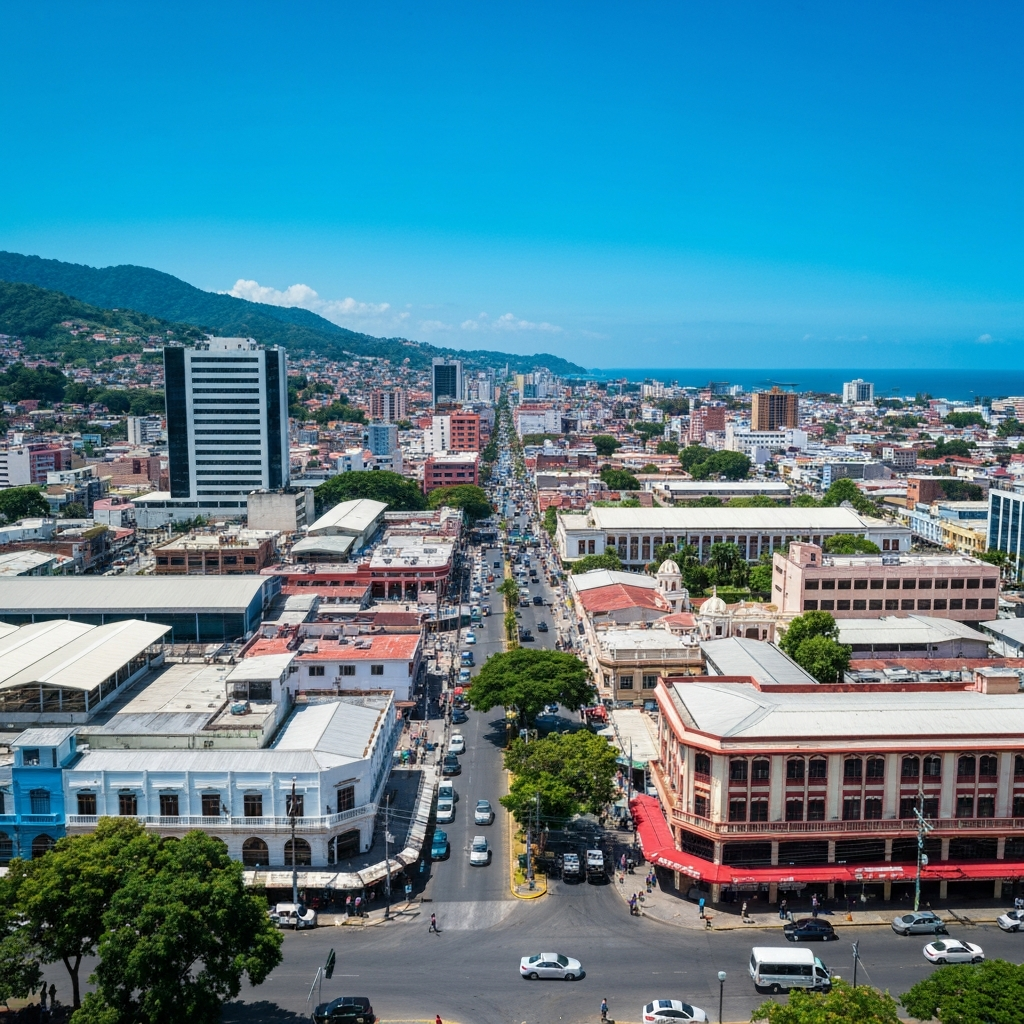 Arrival in San Pedro Sula