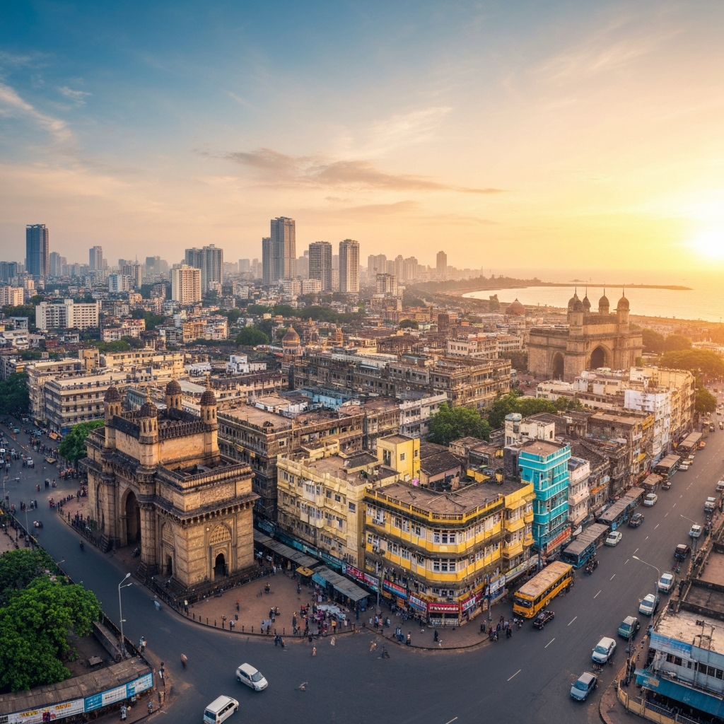 Mumbai skyline