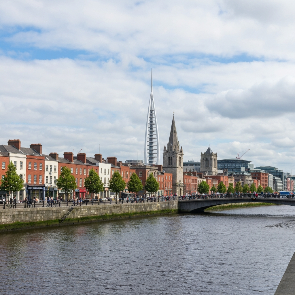 Dublin to Leeds route