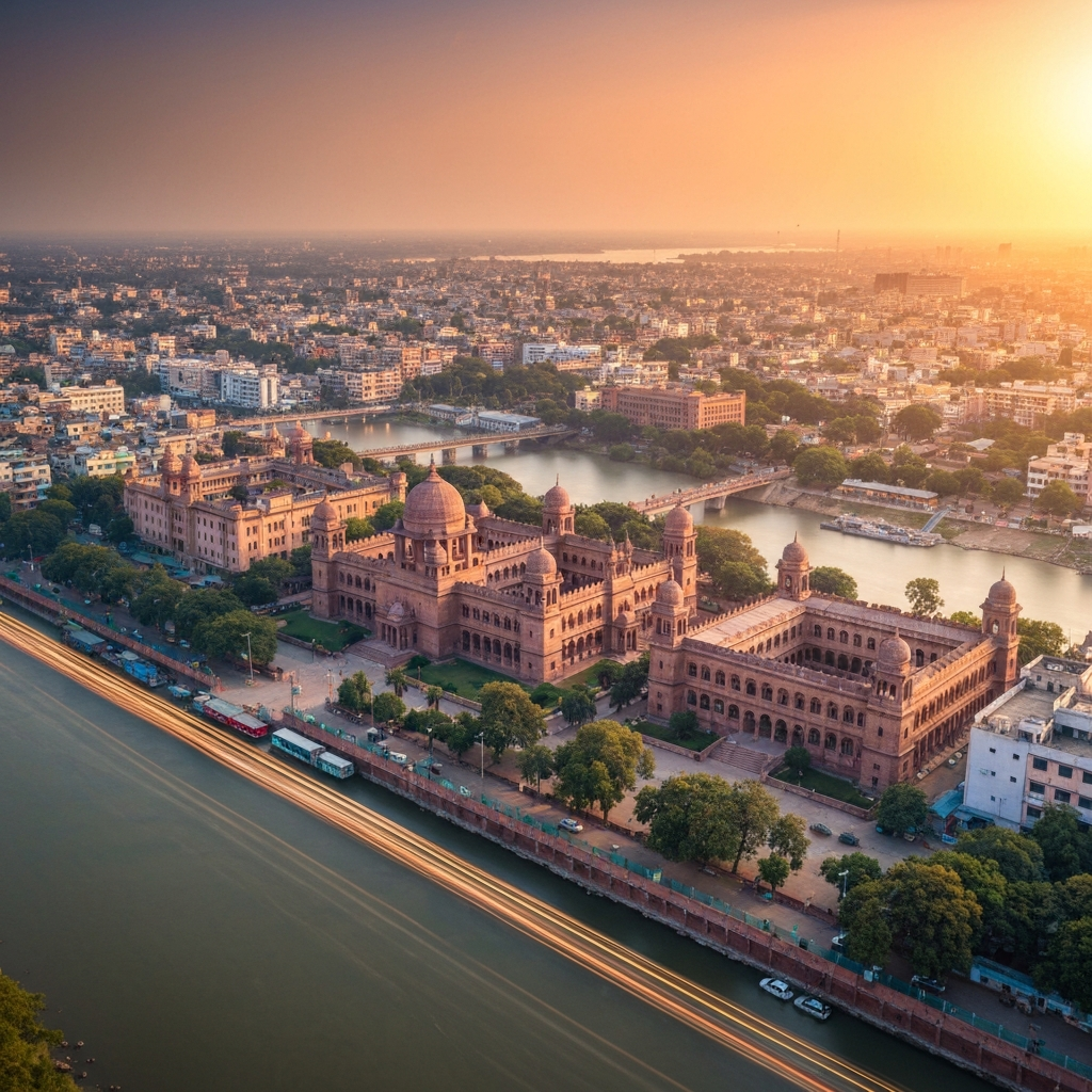 Allahabad skyline