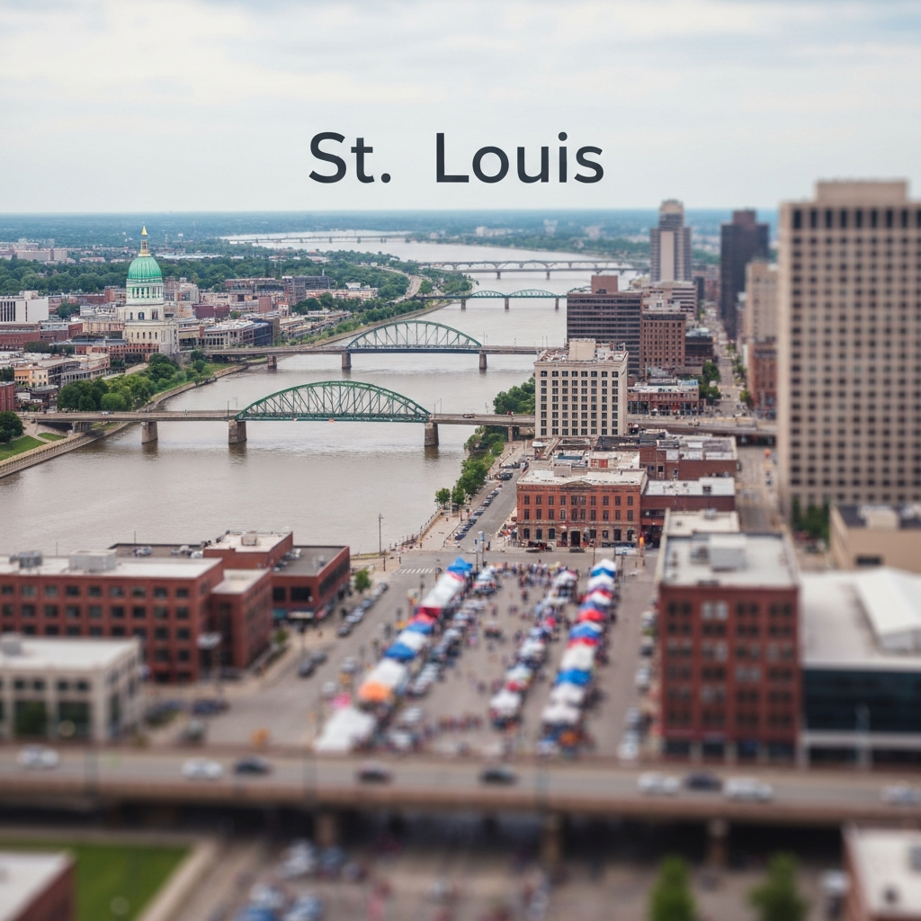 St. Louis Arch and skyline