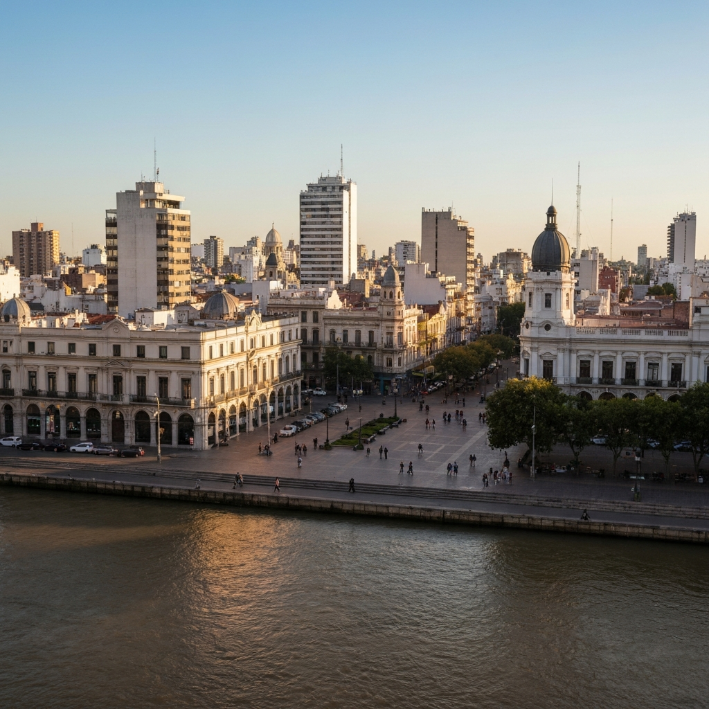 Rosario cityscape