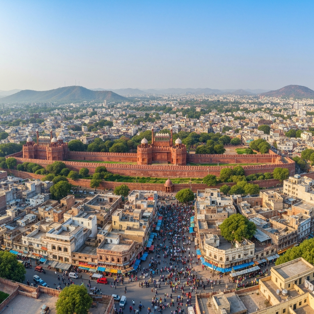 Kathmandu to New Delhi Private Jet Route