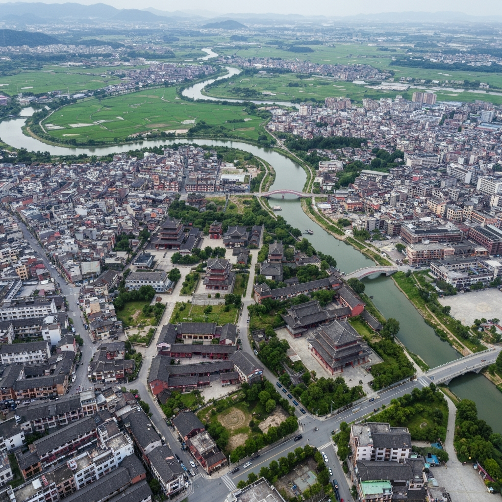 Yunfu aerial view