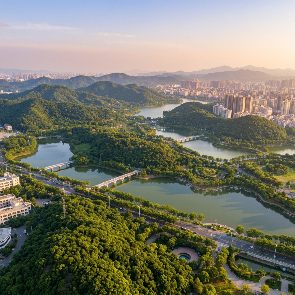 Zhongshan skyline