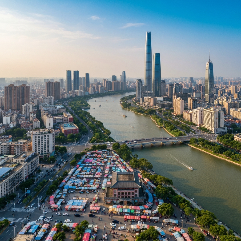 Aerial Guangzhou