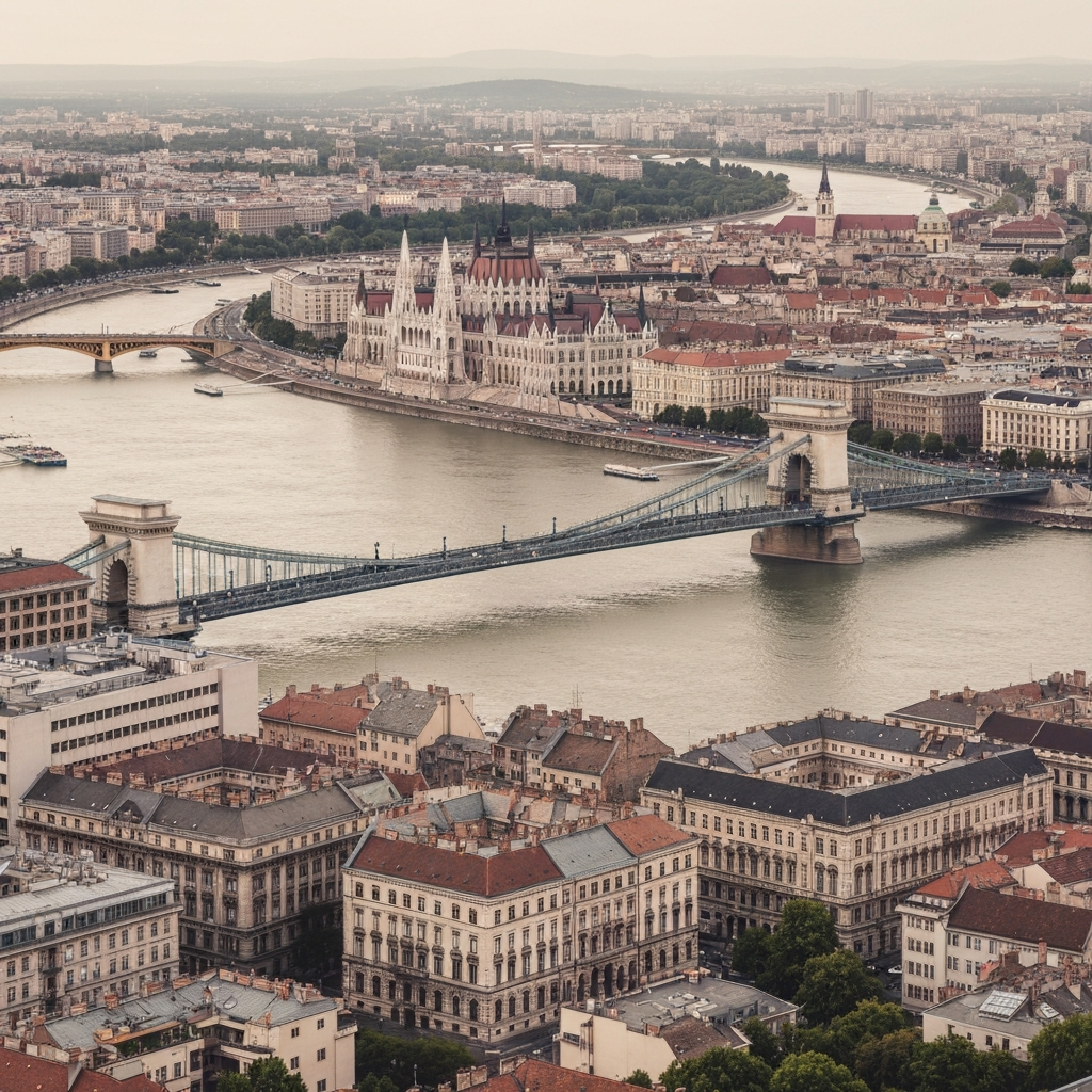 Scenic Budapest by Private Jet