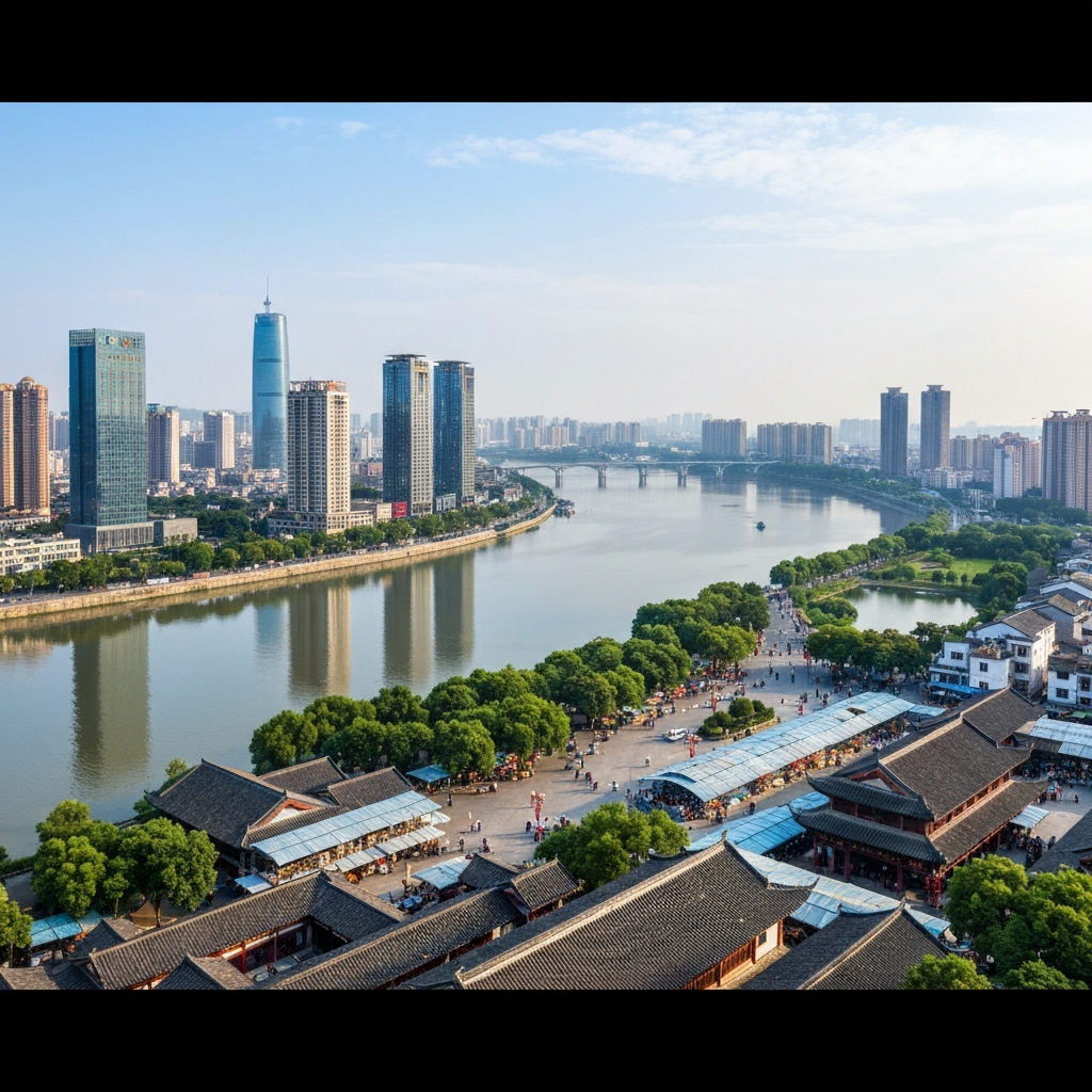 Wenzhou skyline