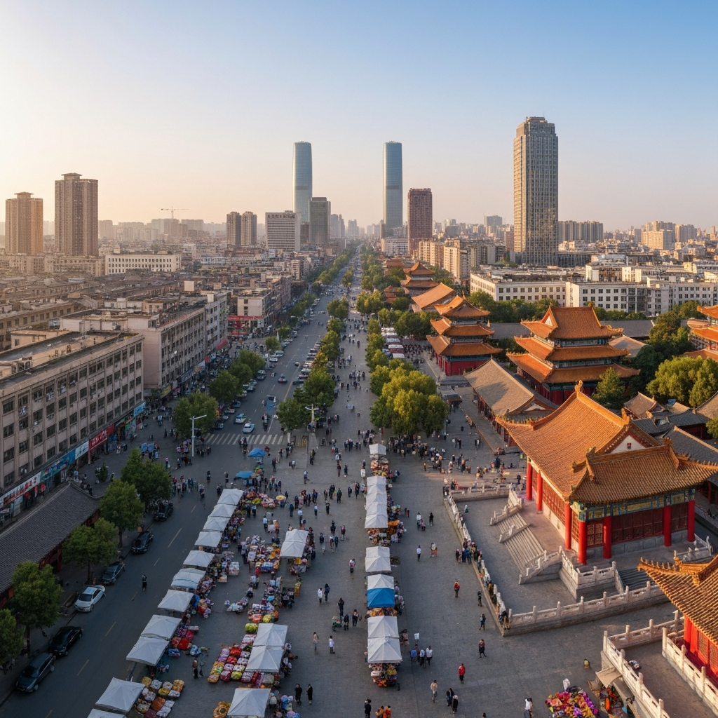 Zhengzhou cityscape