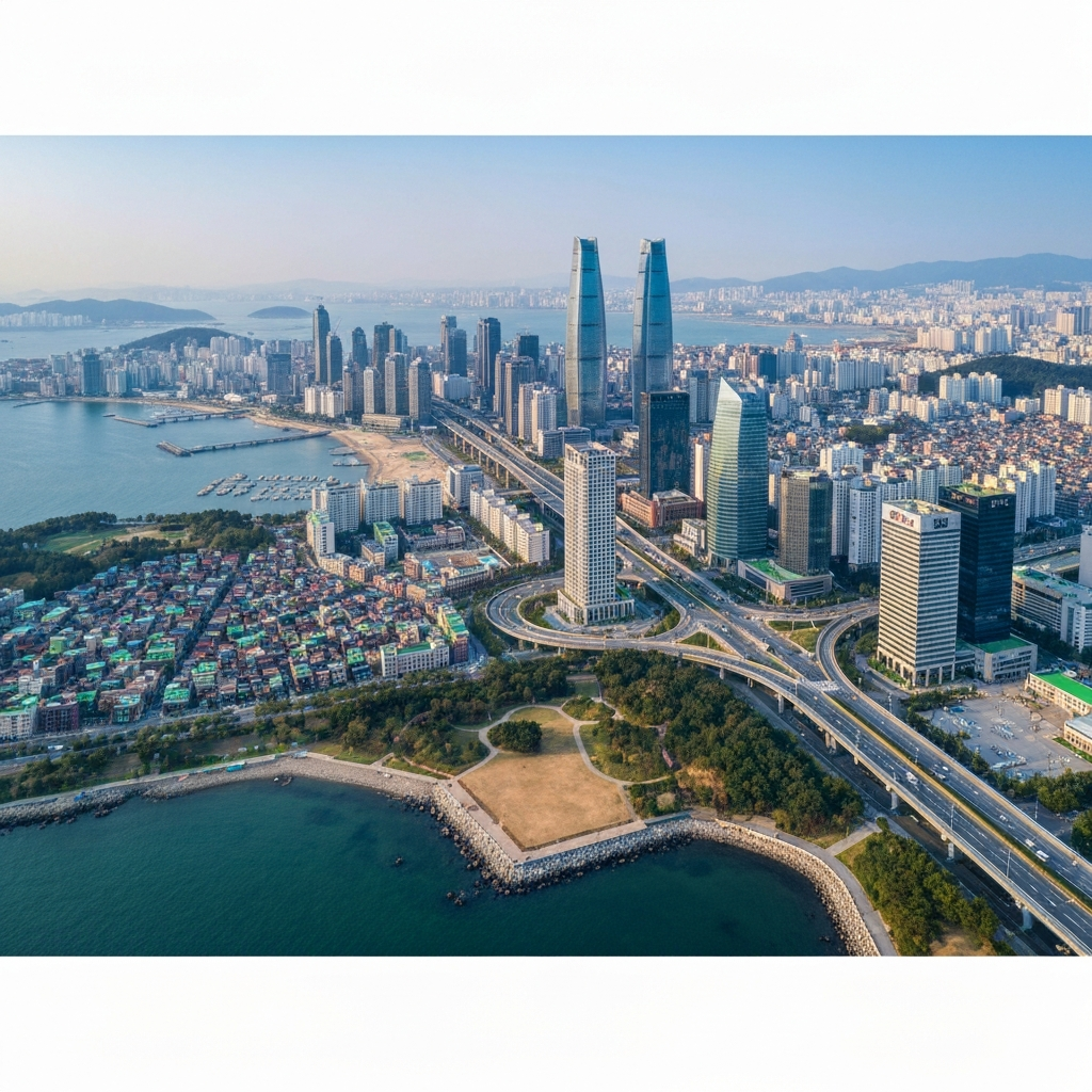Incheon skyline