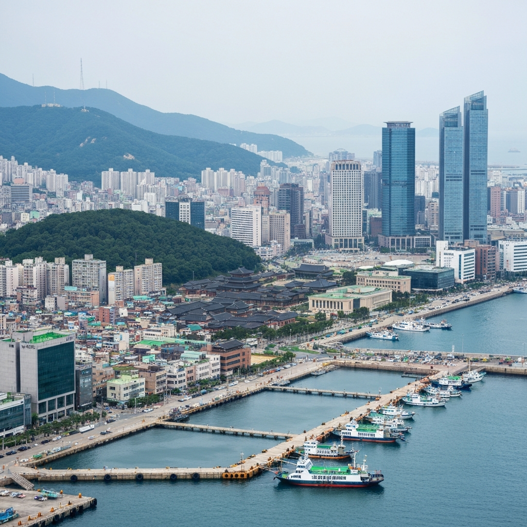Busan cityscape