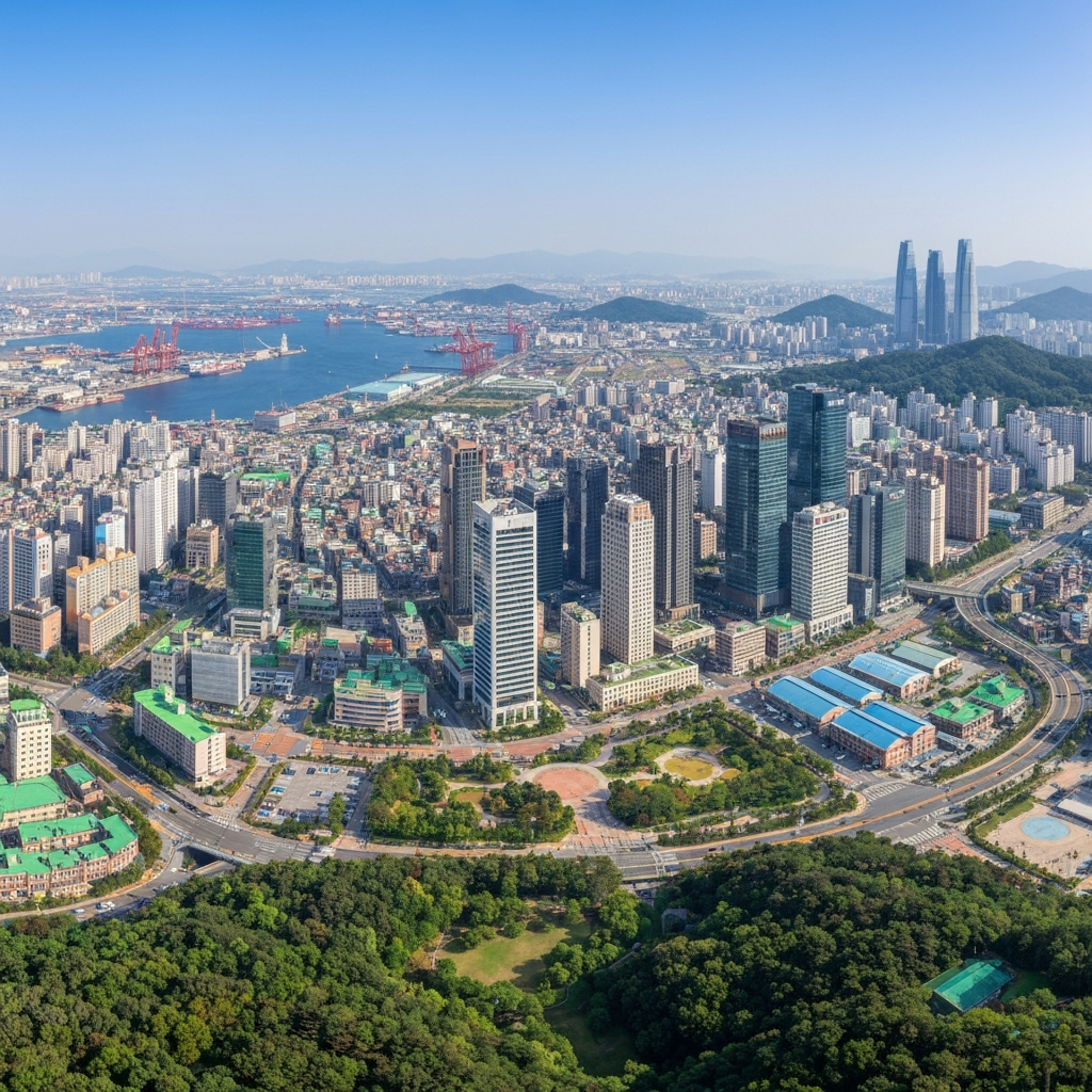 Ulsan cityscape