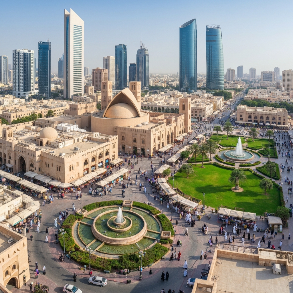 Sharjah skyline approach
