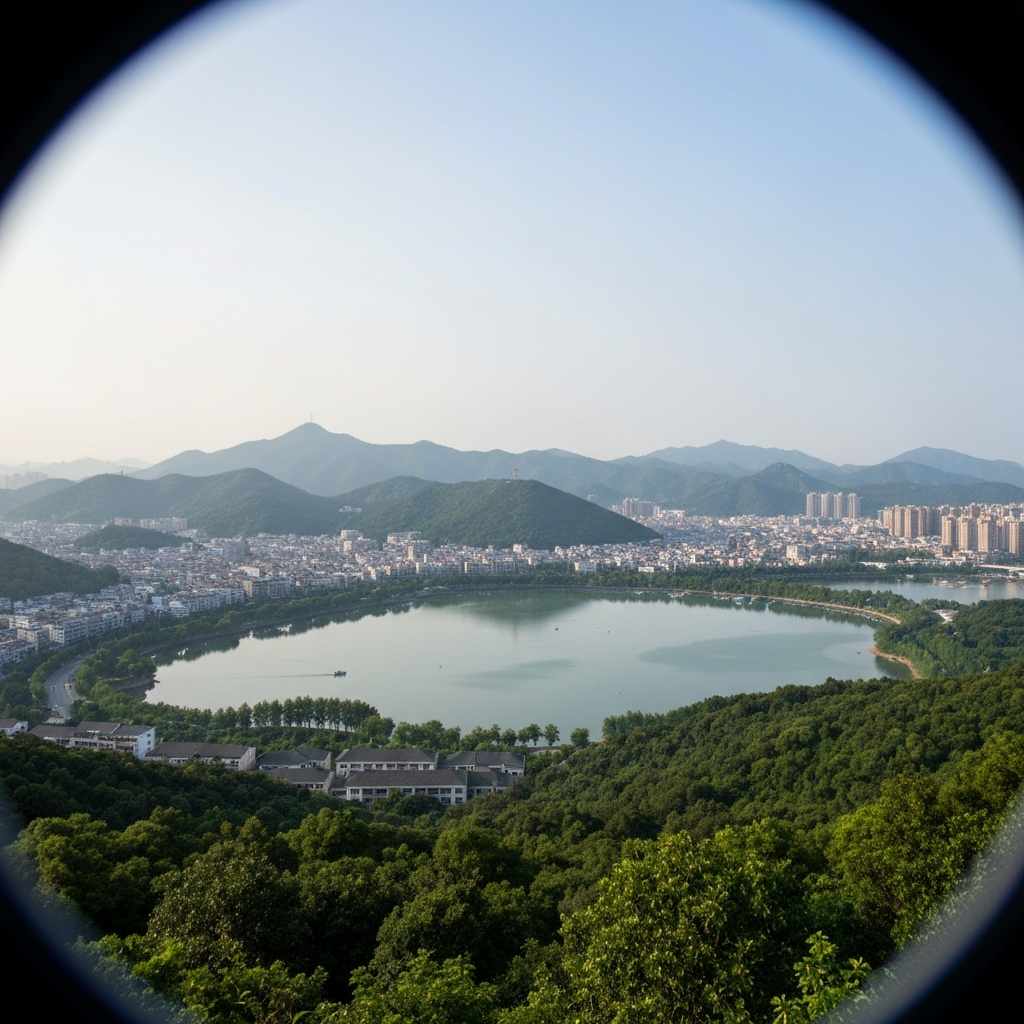 Zhoushan aerial coastline