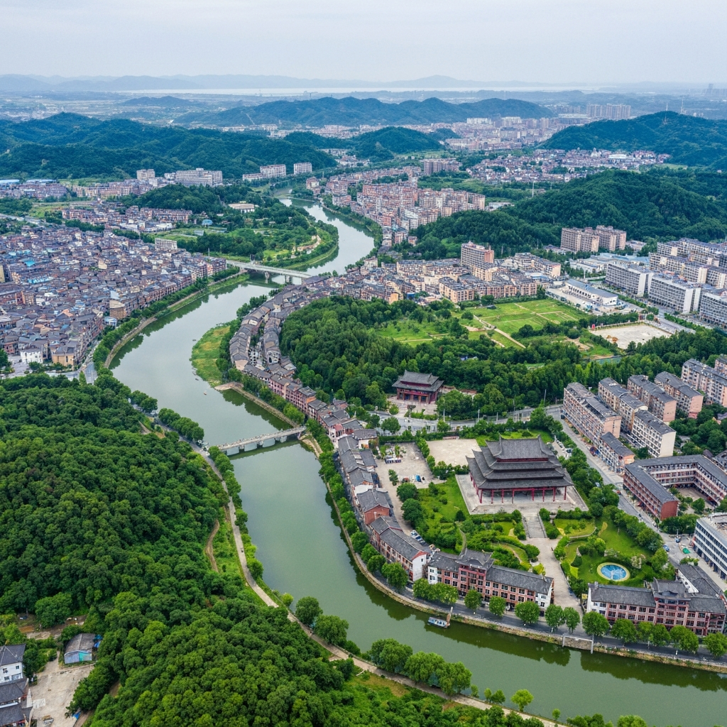 Ji'an Aerial View