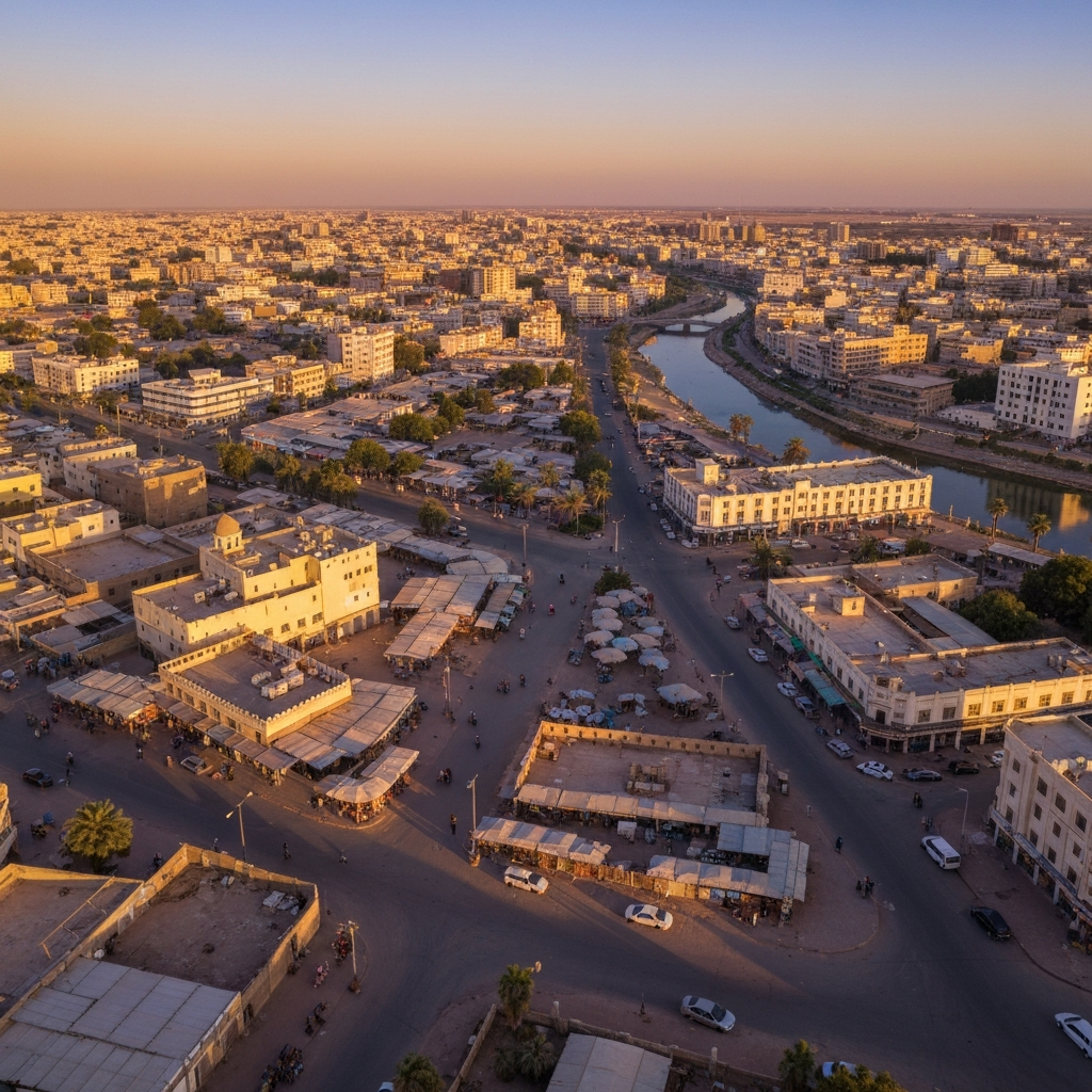 Nouakchott to Dakar private jet route