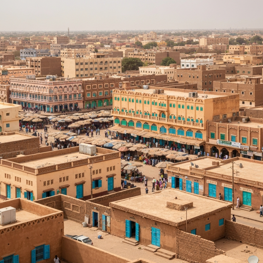 Niamey jet arrival