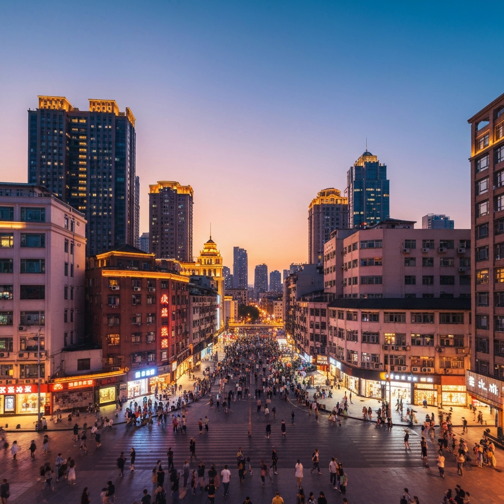 Putian city skyline