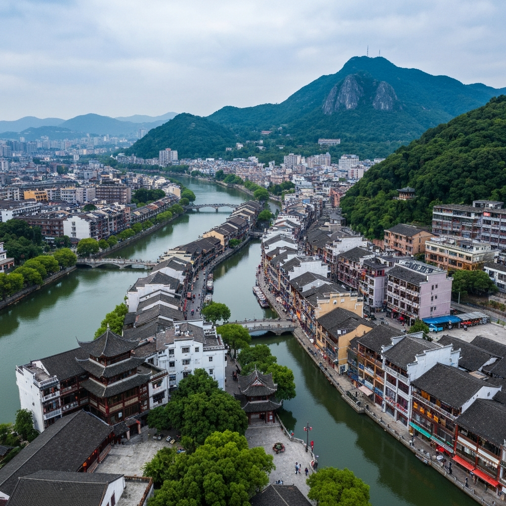 Aerial of Quanzhou