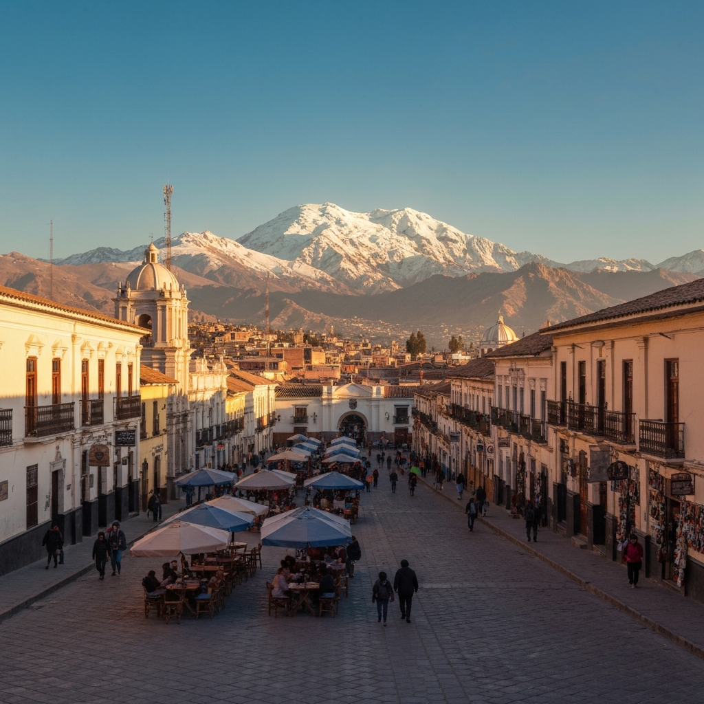 Aerial Arequipa to Lima