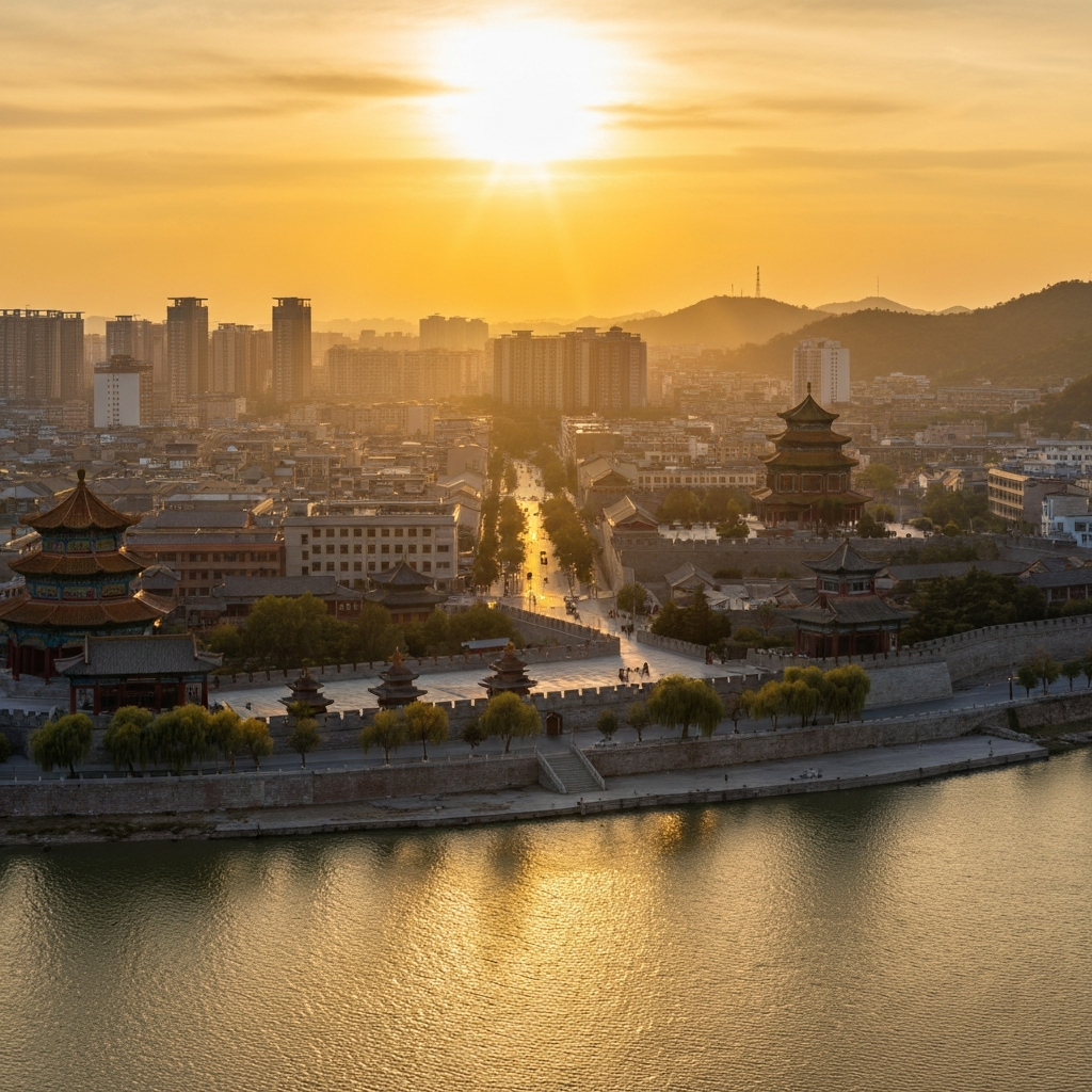 Aerial View of Hebei
