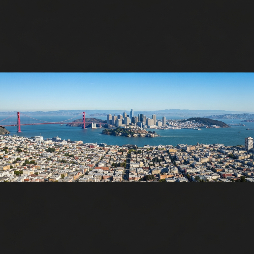 San Francisco to San Jose Private Jet View