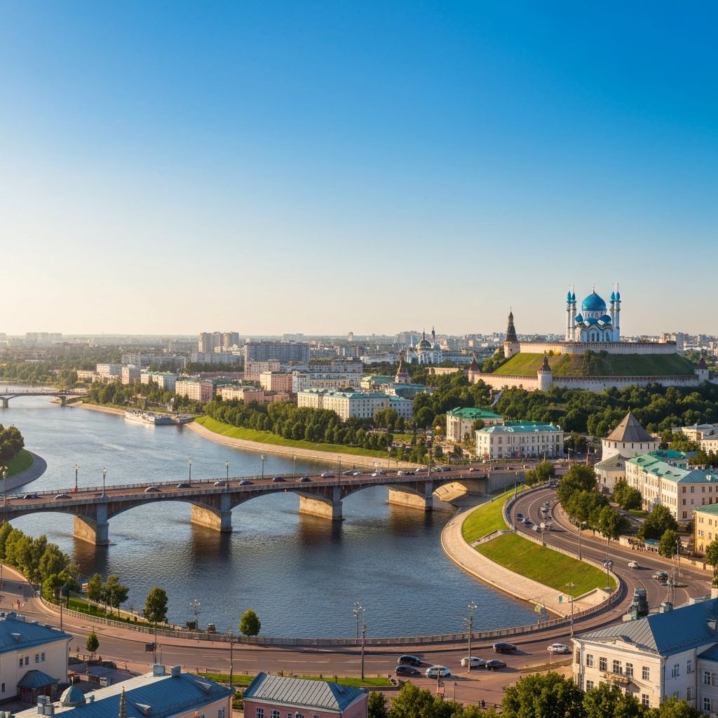Kazan cityscape