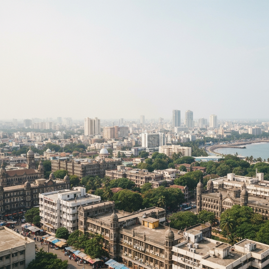 Mumbai Skyline Arrival