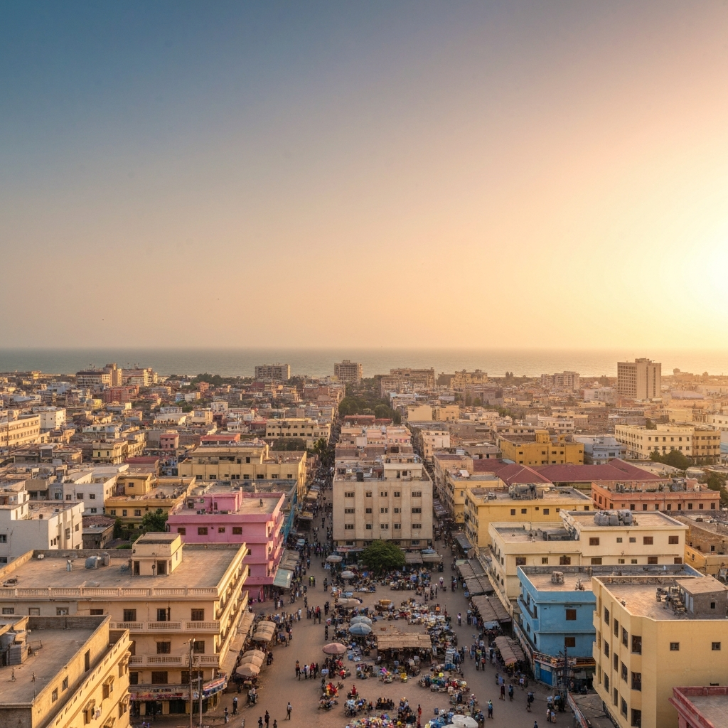 Dakar Skyline