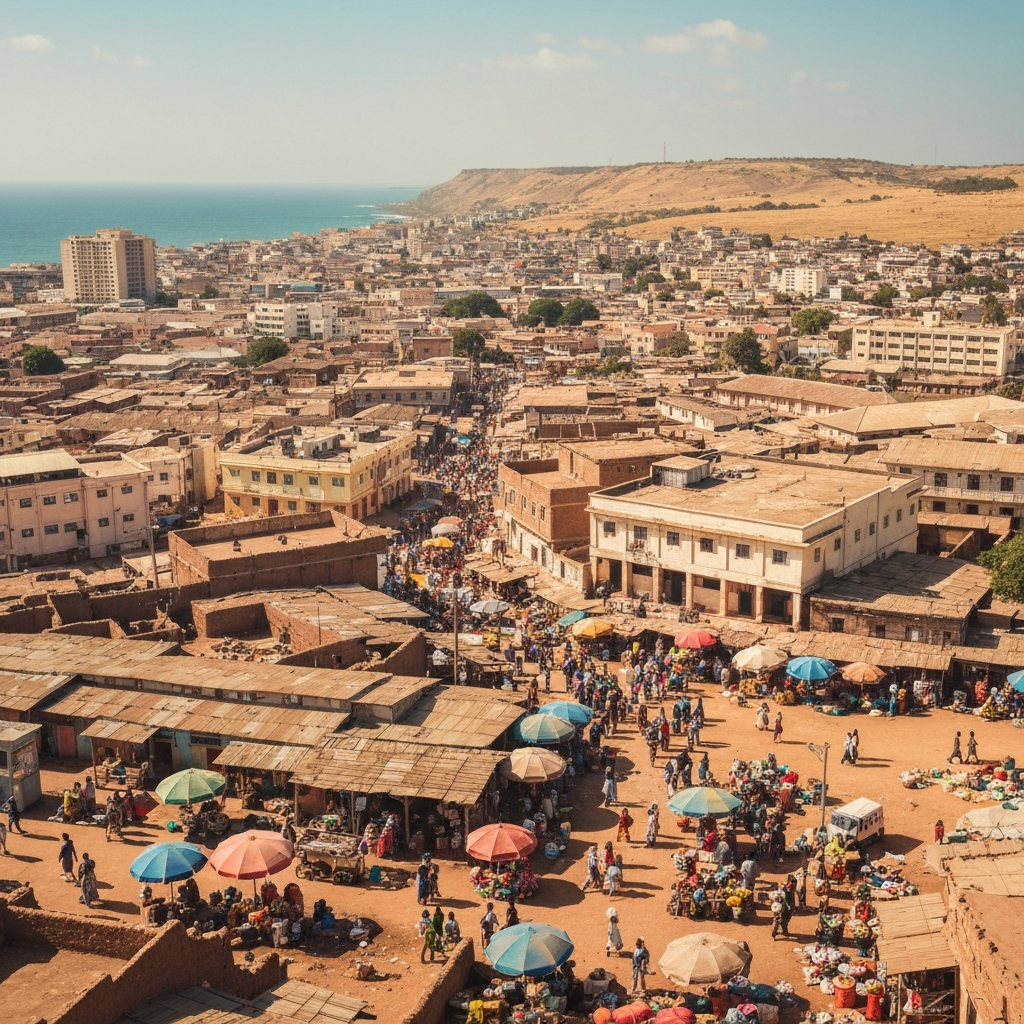 Conakry Cityscape