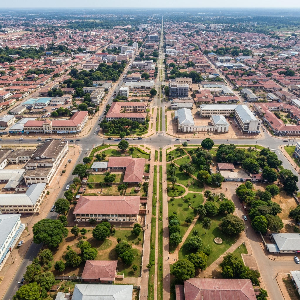 Private jet on tarmac in Lubumbashi