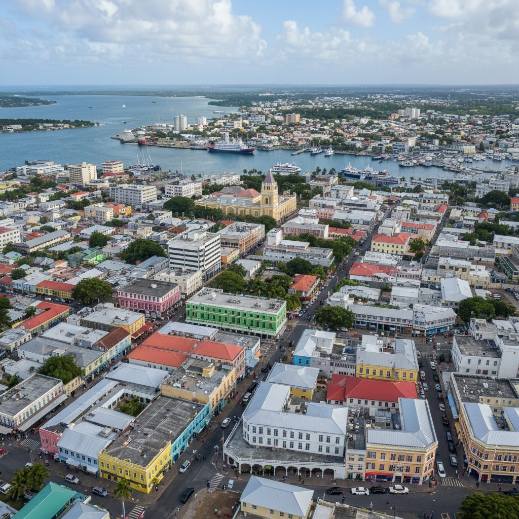 Arriving in Bridgetown Barbados