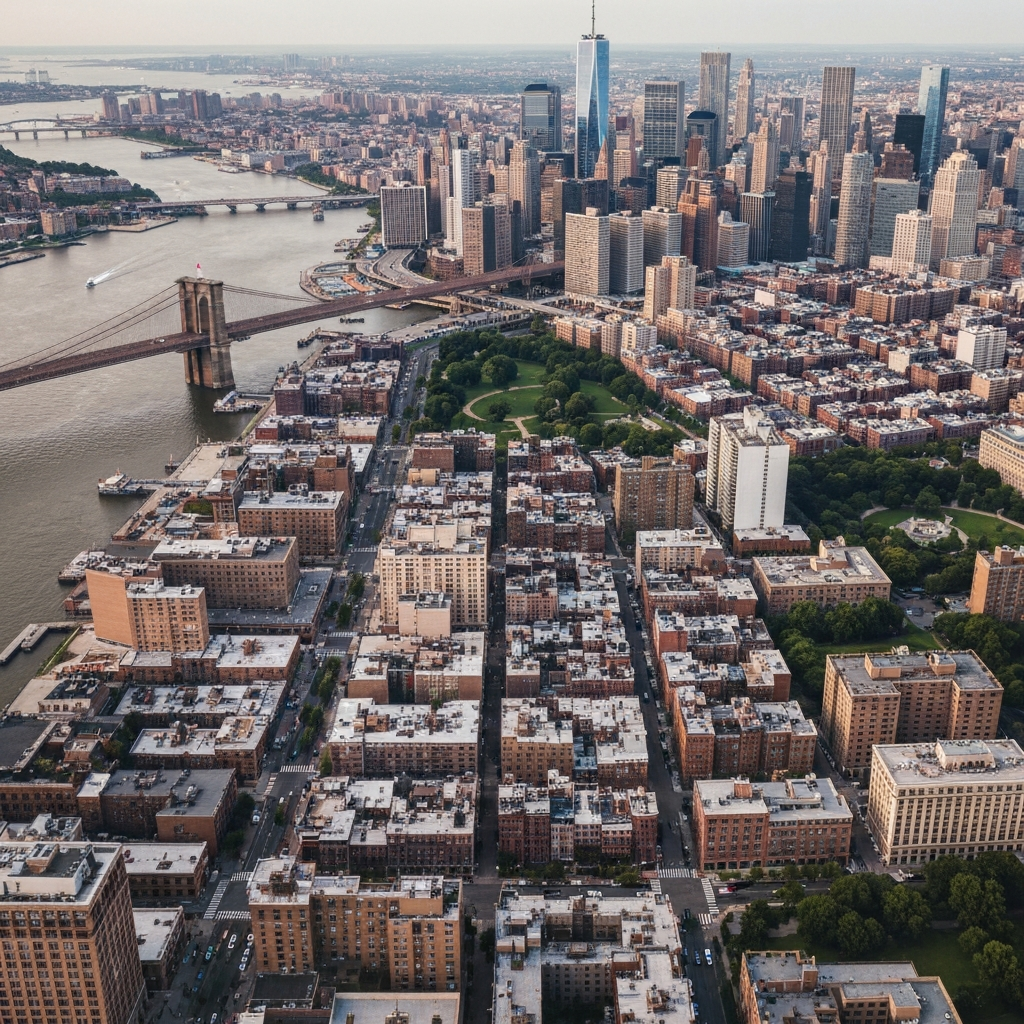 Brooklyn to Boston private jet route