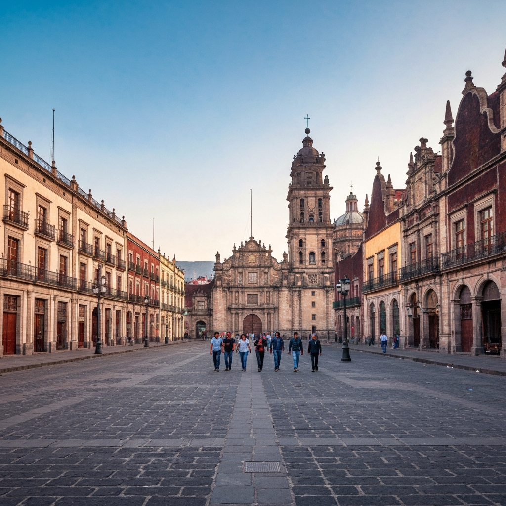 Mexico City Skyline