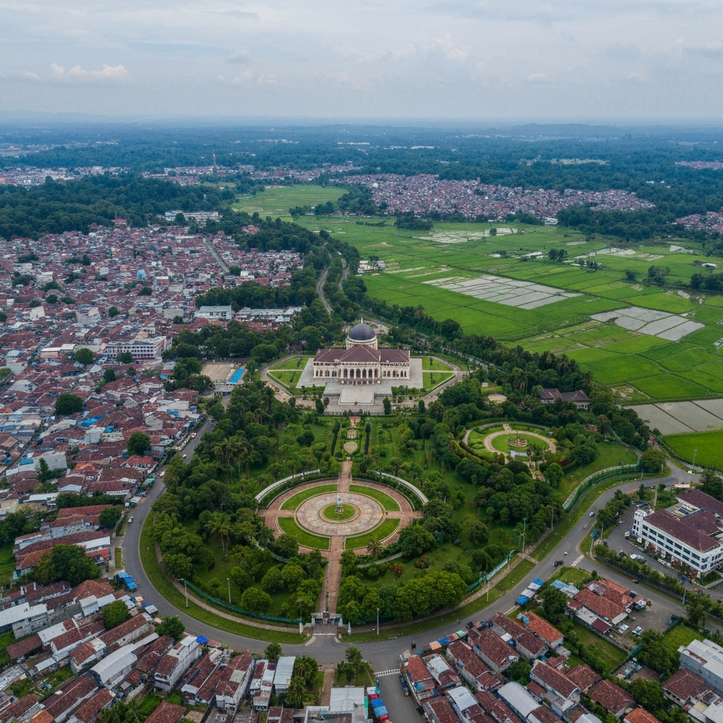 Private Jet on Tarmac in Jakarta