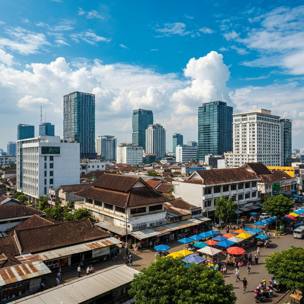 Arriving in Bekasi by Private Jet