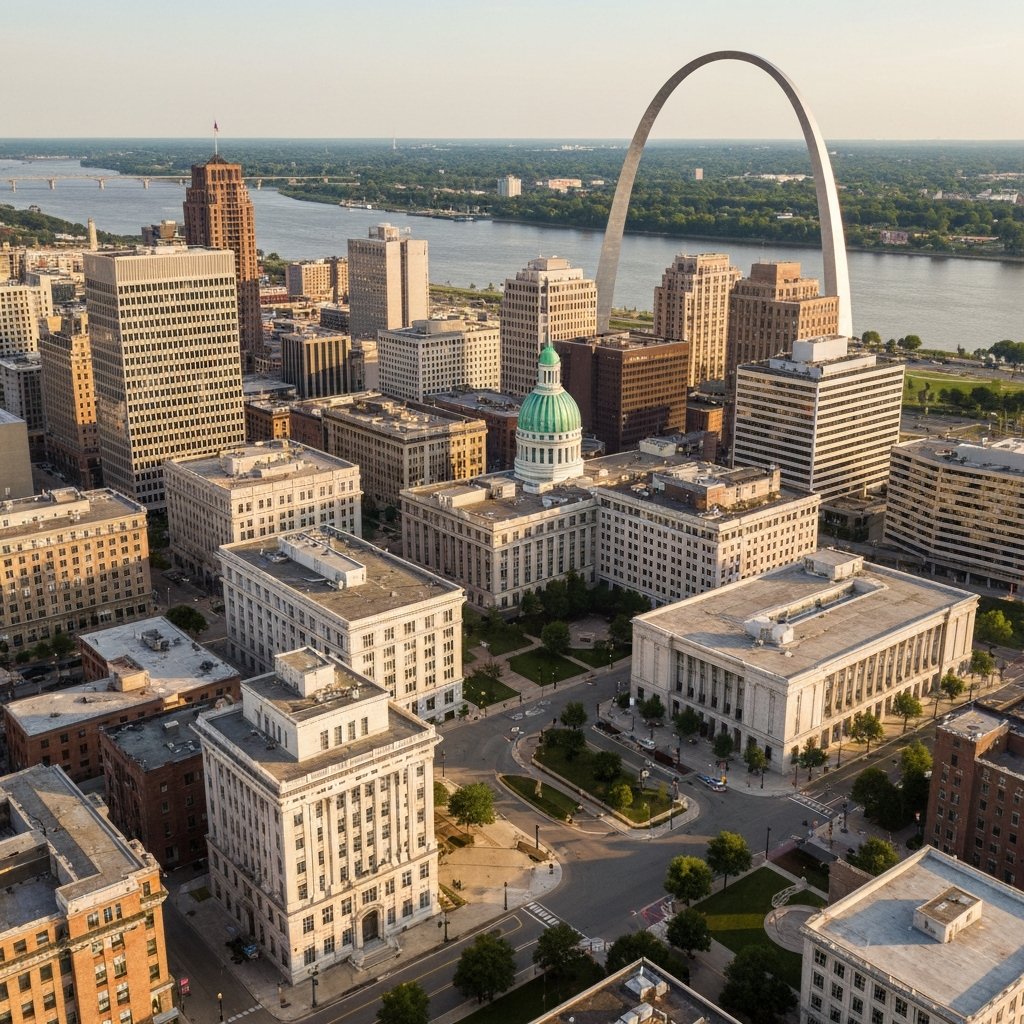 St. Louis Skyline Arrival
