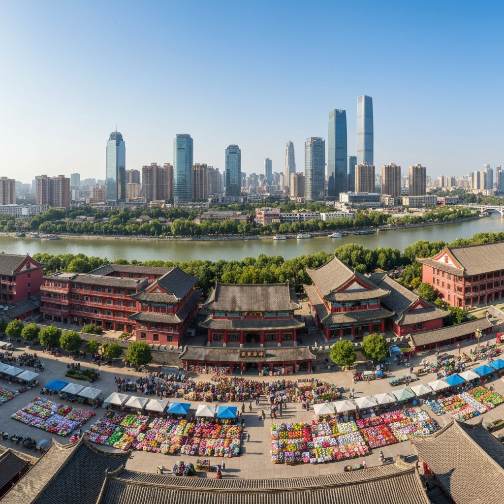 Nanchong cityscape