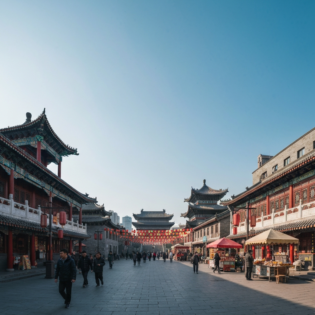 Liaoyang city view