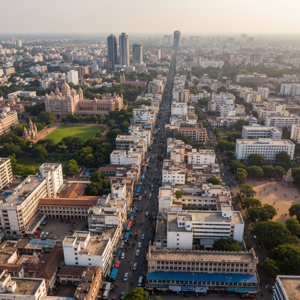 Bangalore skyline