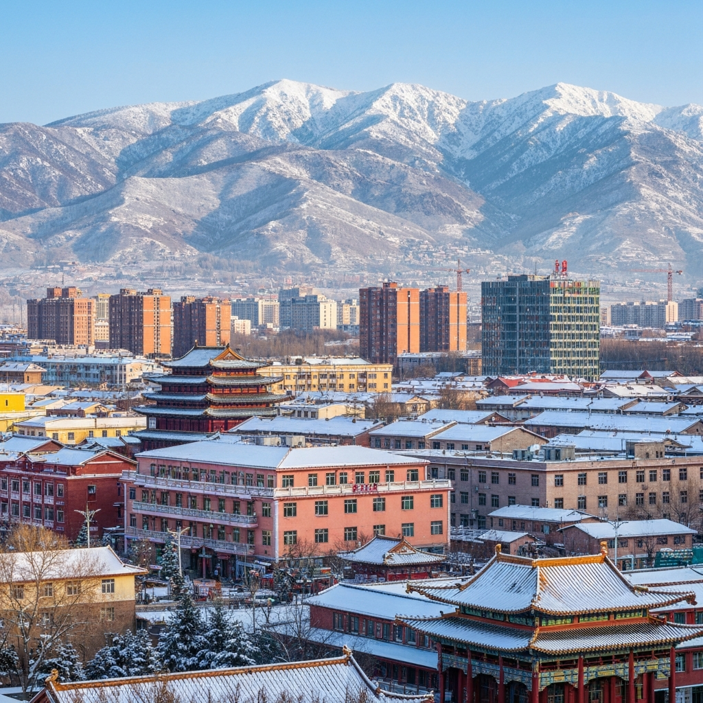 Jilin City Skyline