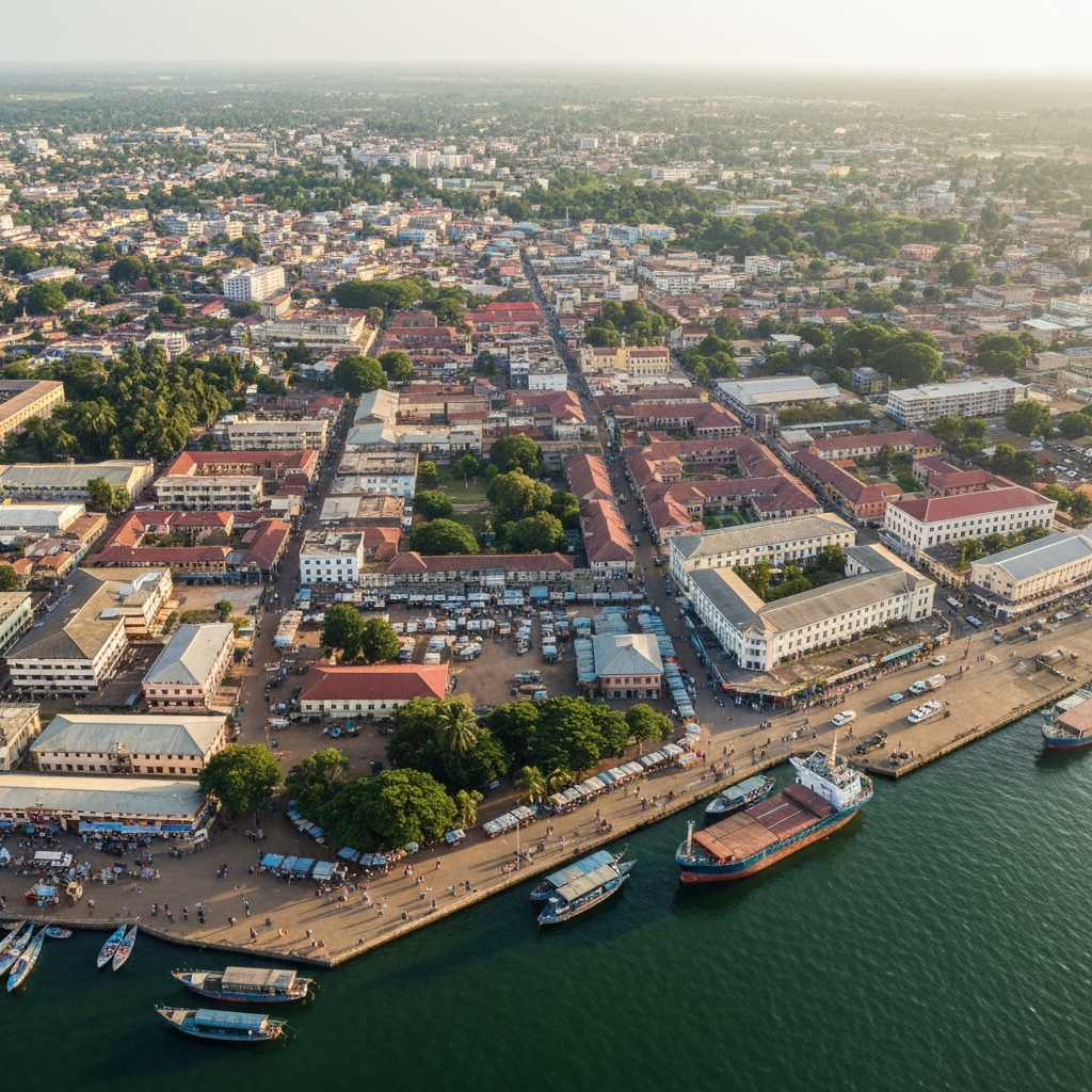 Freetown Aerial View